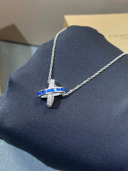 ¡®lume Jewelry¡¯LIENS DIAMOND SILVER NECKLACE