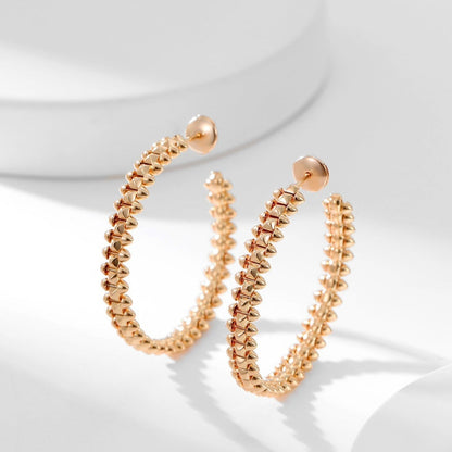 ¡®lume Jewelry¡¯CLASH HOOP EARRINGS