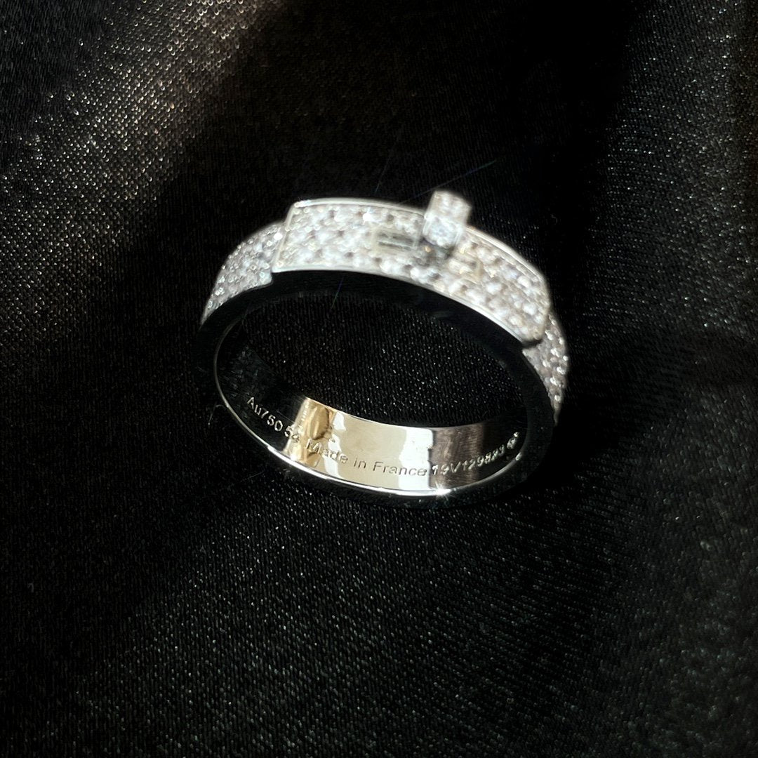 ¡®lume Jewelry¡¯KELLY SILVER DIAMOND RING