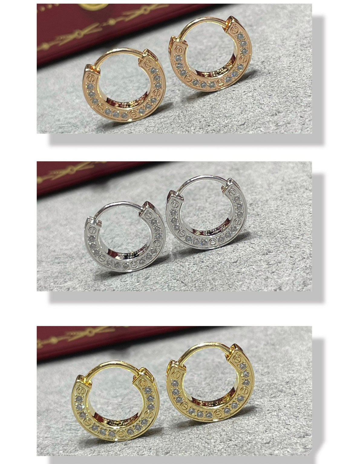 ¡®lume Jewelry¡¯LOVE DIAMOND EARRINGS