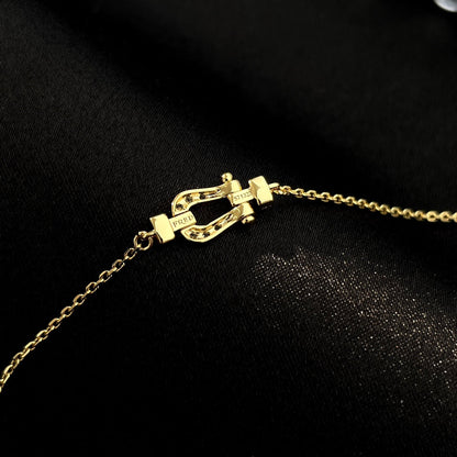 ¡®lume Jewelry¡¯FORCE 10 FULL DIAMOND BUCKLE CHAIN LINK MINI MODEL