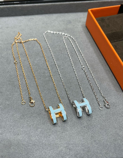 ¡®lume Jewelry¡¯POP H SKY BLUE NECKLACE