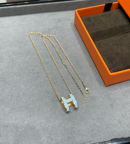 ¡®lume Jewelry¡¯POP H SKY BLUE NECKLACE