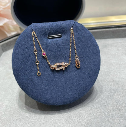 ¡®lume Jewelry¡¯FORCE 10 DIAMOND CHAIN LINK PINK GOLD BRACELET