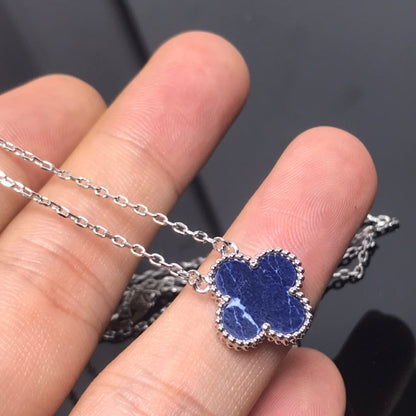 ¡®lume Jewelry¡¯CLOVER PIETERSITE SILVER LONG NECKLACE