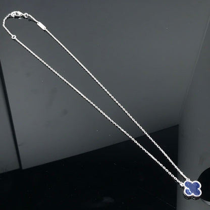 ¡®lume Jewelry¡¯CLOVER PIETERSITE SILVER LONG NECKLACE