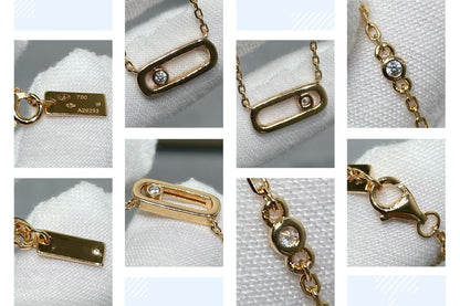 [lume Jewelry]MOVE UNO DIAMOND NECKLACE