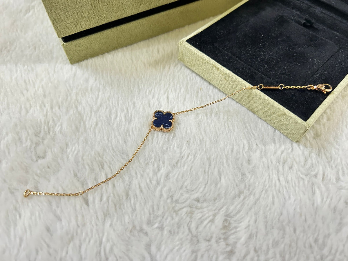 ¡®lume Jewelry¡¯CLOVER 1 MOTIF PIETERSITE BRACELET