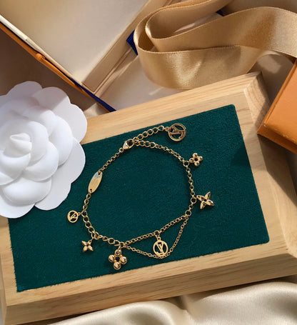 ¡®lume Jewelry¡¯BLOOMING PINK GOLD MOP BRACELET