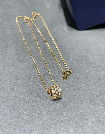 ¡®lume Jewelry¡¯BEE LOVE DIAMOND PAVED 3 ROW NECKLACE