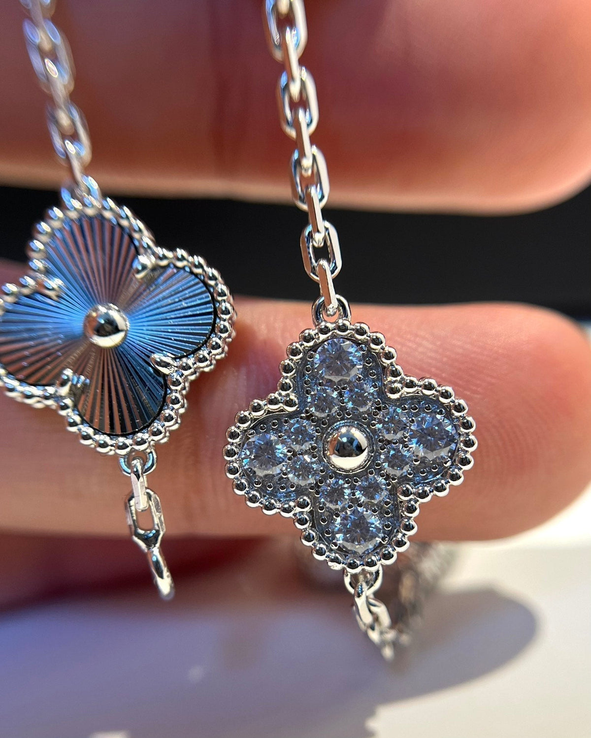 [lume Jewelry]New  CLOVER 5 MOTIF LASER BRACELET COLLECTION