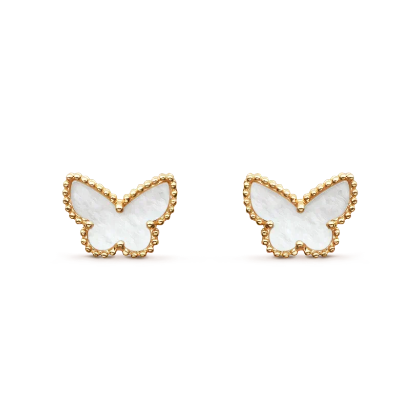 ¡®lume Jewelry¡¯SWEET BUTTERFLY MOP EARSTUDS
