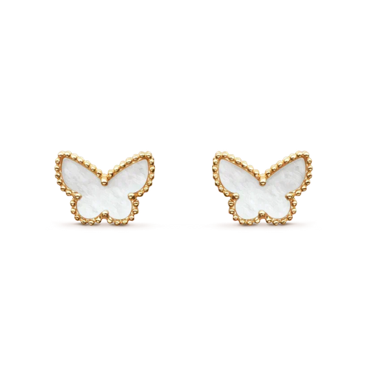 ¡®lume Jewelry¡¯SWEET BUTTERFLY MOP EARSTUDS