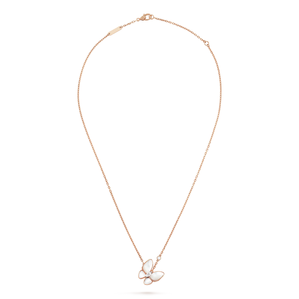 ¡®lume Jewelry¡¯BUTTERFLY MOP DIAMOND NECKLACE