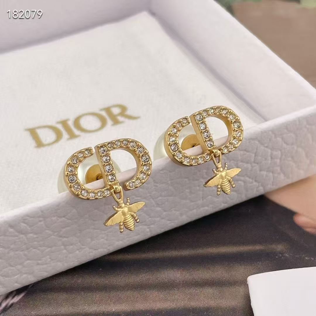 [lume Jewelry]CD Honeycomb Pearl Stud Earrings