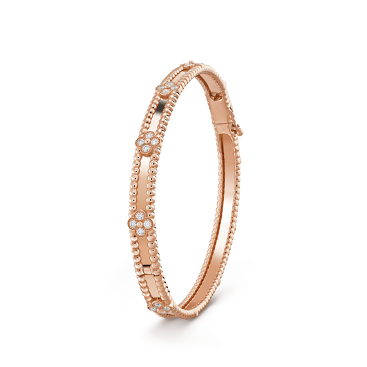¡®lume Jewelry¡¯CLOVER BRACELET 4MM DIAMONDS