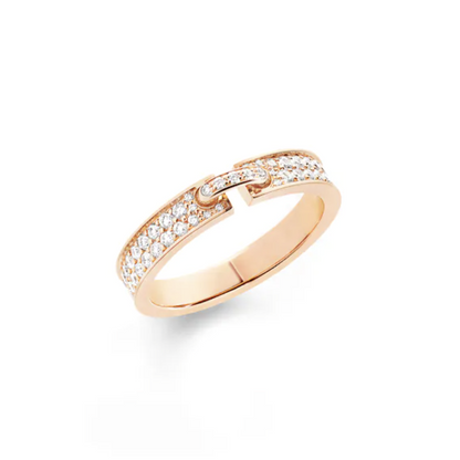 ¡®lume Jewelry¡¯ALLIANCE LIENS VIDENCE PAVED DIAMOND 4MM RING