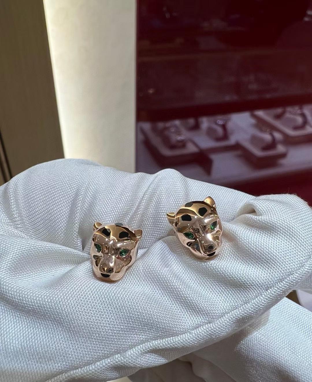 [lume Jewelry] CHRRTAH-PRINT STUD EARRINGS, THREE COLORS