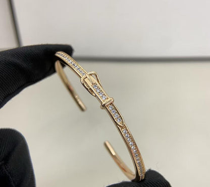[lume Jewelry] DIAMOND-ENCRUSTED BRACELET THREE COLORS