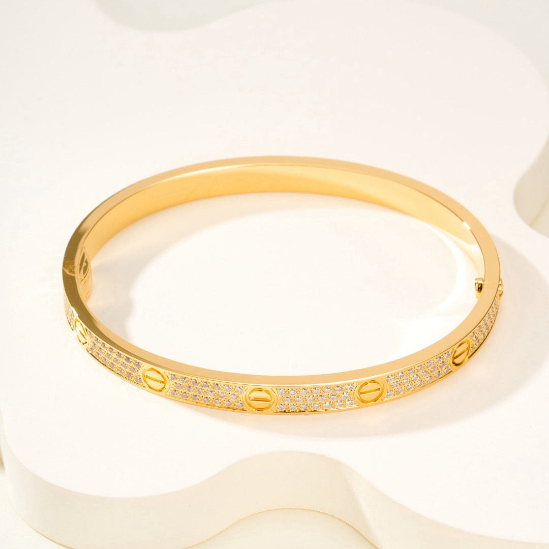 ¡®lume Jewelry¡¯LOVE BRACELET 4.8MM DIAMOND-PAVED