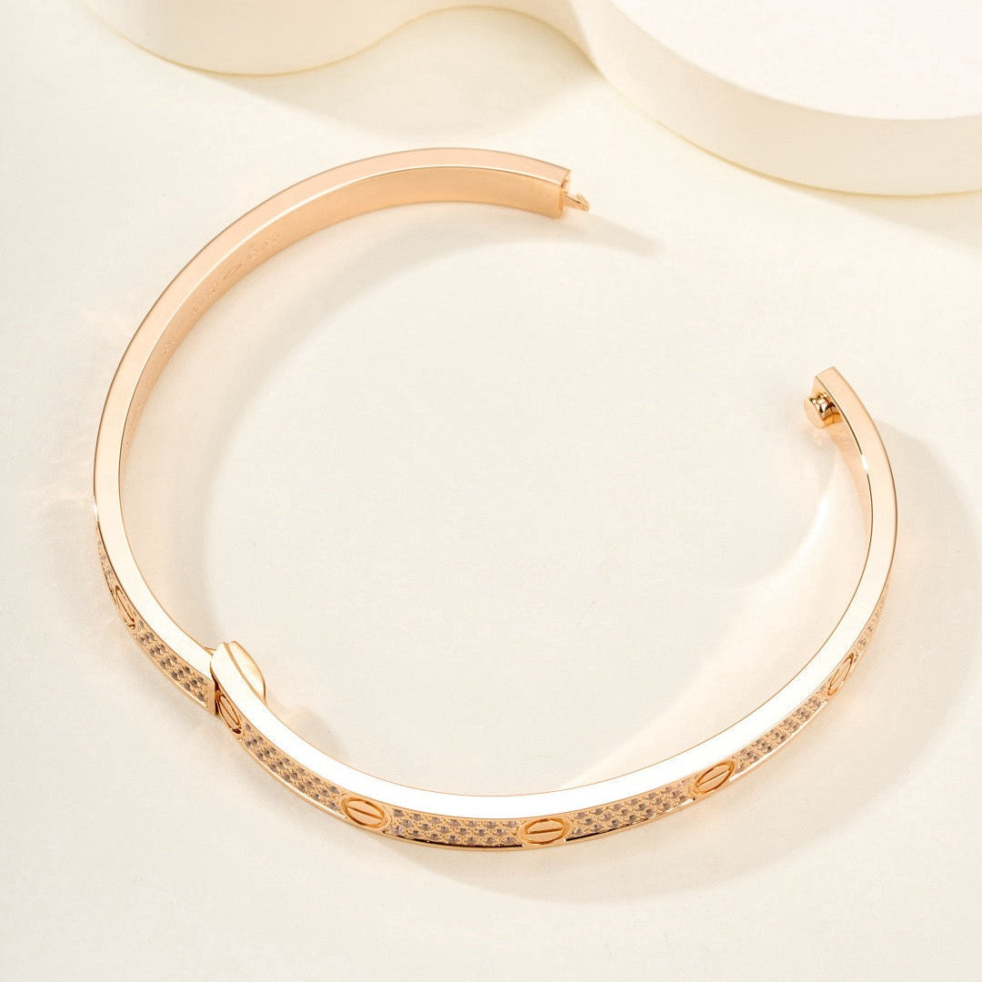 ¡®lume Jewelry¡¯LOVE BRACELET 4.8MM DIAMOND-PAVED