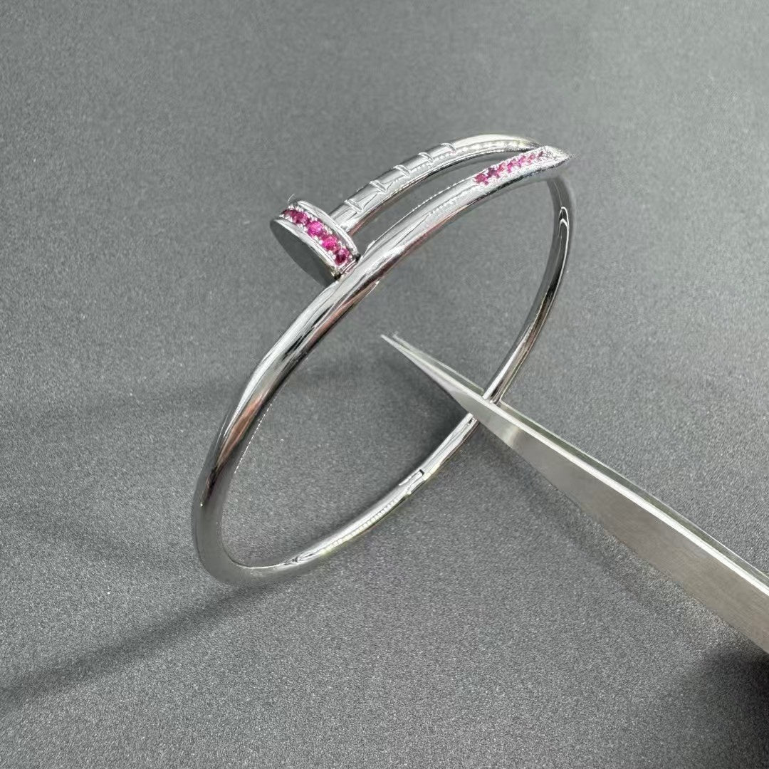 [lume Jewelry]JUSTE BRACELET 2.5MM DIAMONDS NEW