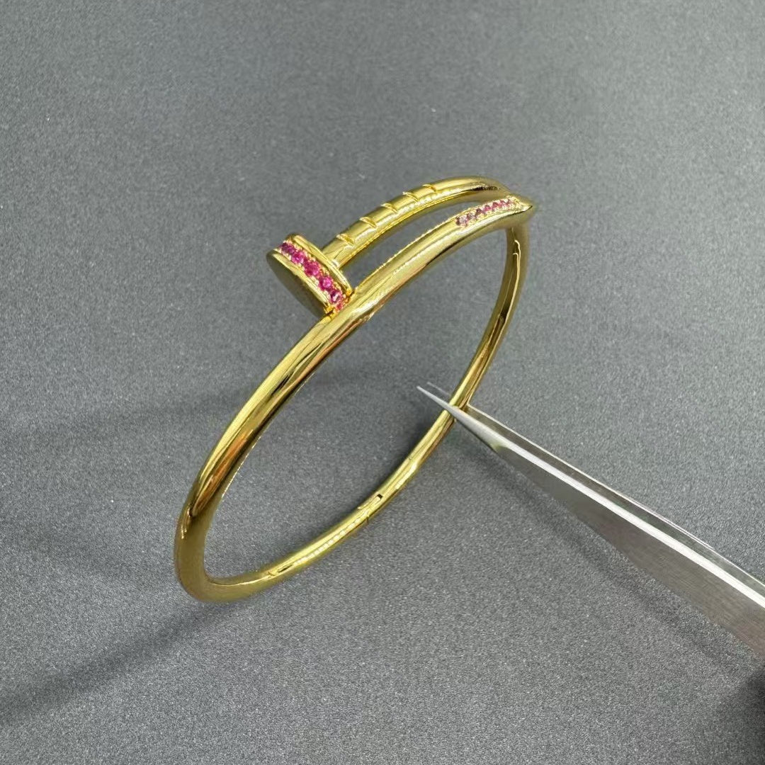 [lume Jewelry]JUSTE BRACELET 2.5MM DIAMONDS NEW