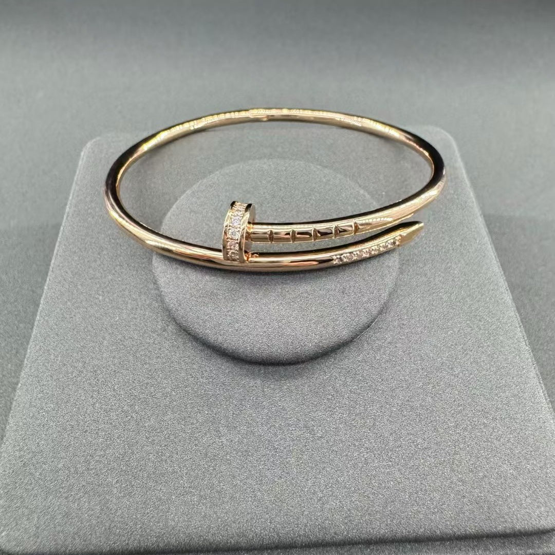 [lume Jewelry]JUSTE BRACELET 2.5MM DIAMONDS NEW