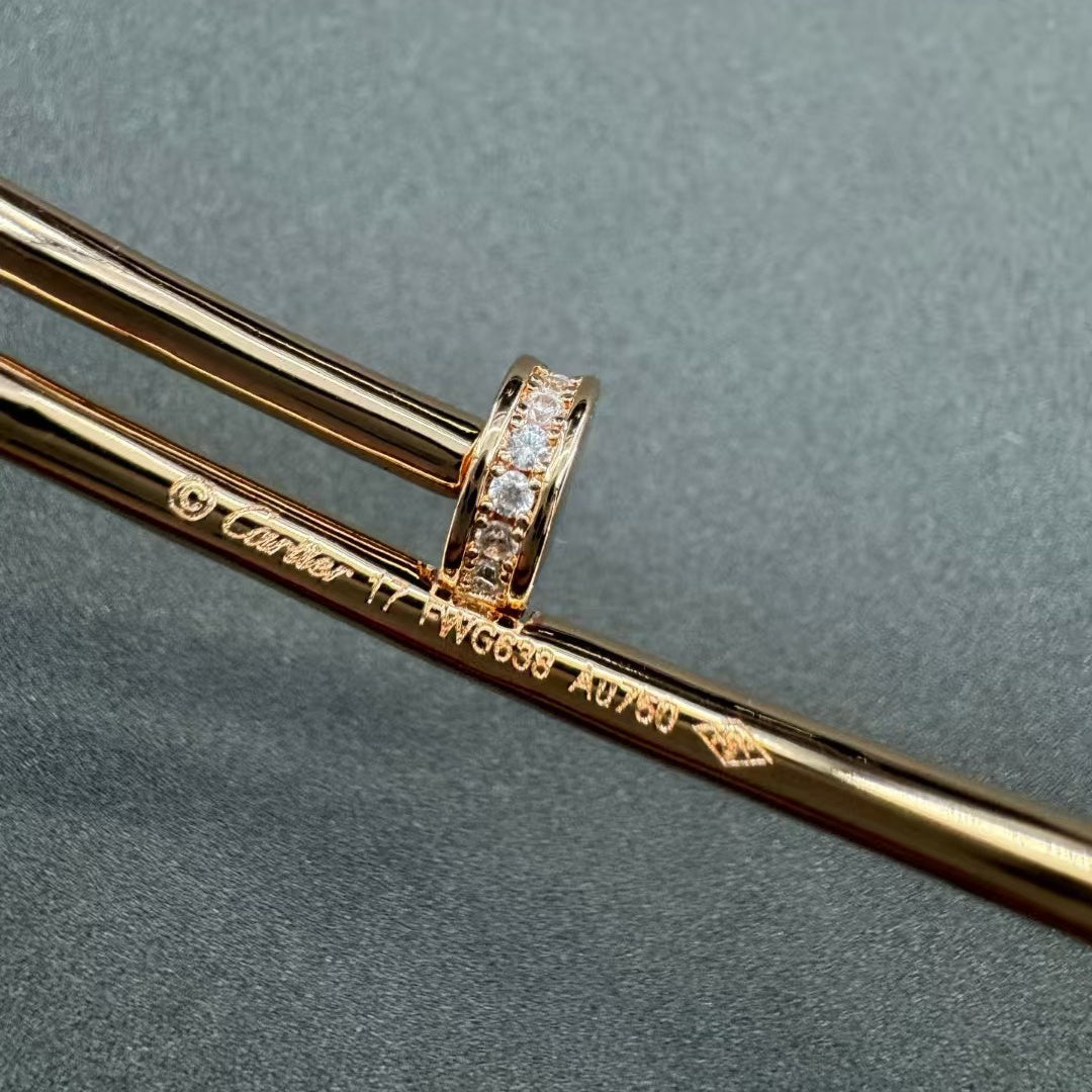 [lume Jewelry]JUSTE BRACELET 2.5MM DIAMONDS NEW