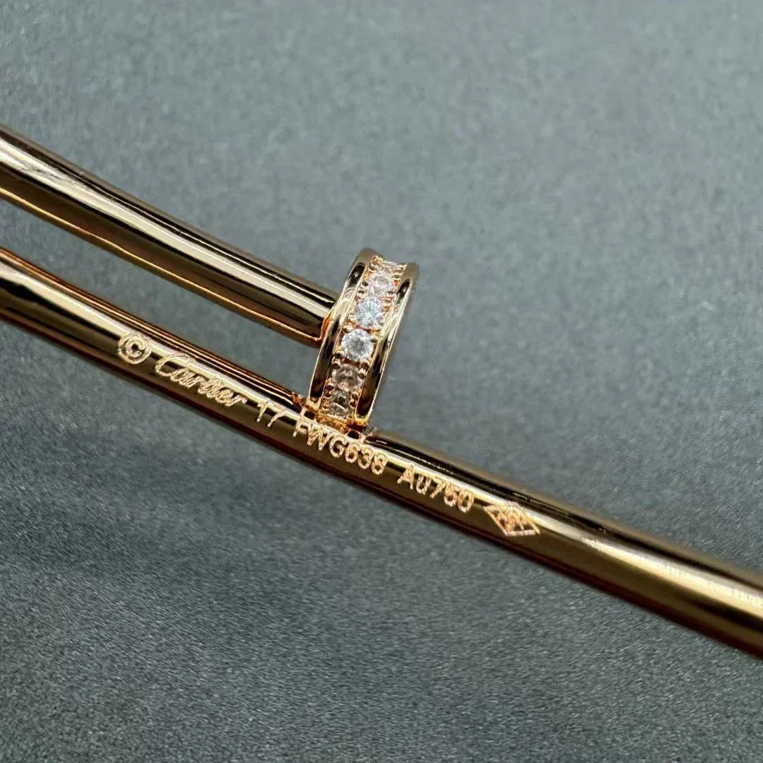 [lume Jewelry]JUSTE BRACELET 2.5MM DIAMONDS NEW