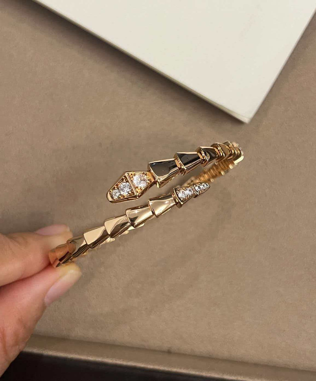 [lume Jewelry]SERPENTI BRACELET DIAMONDS
