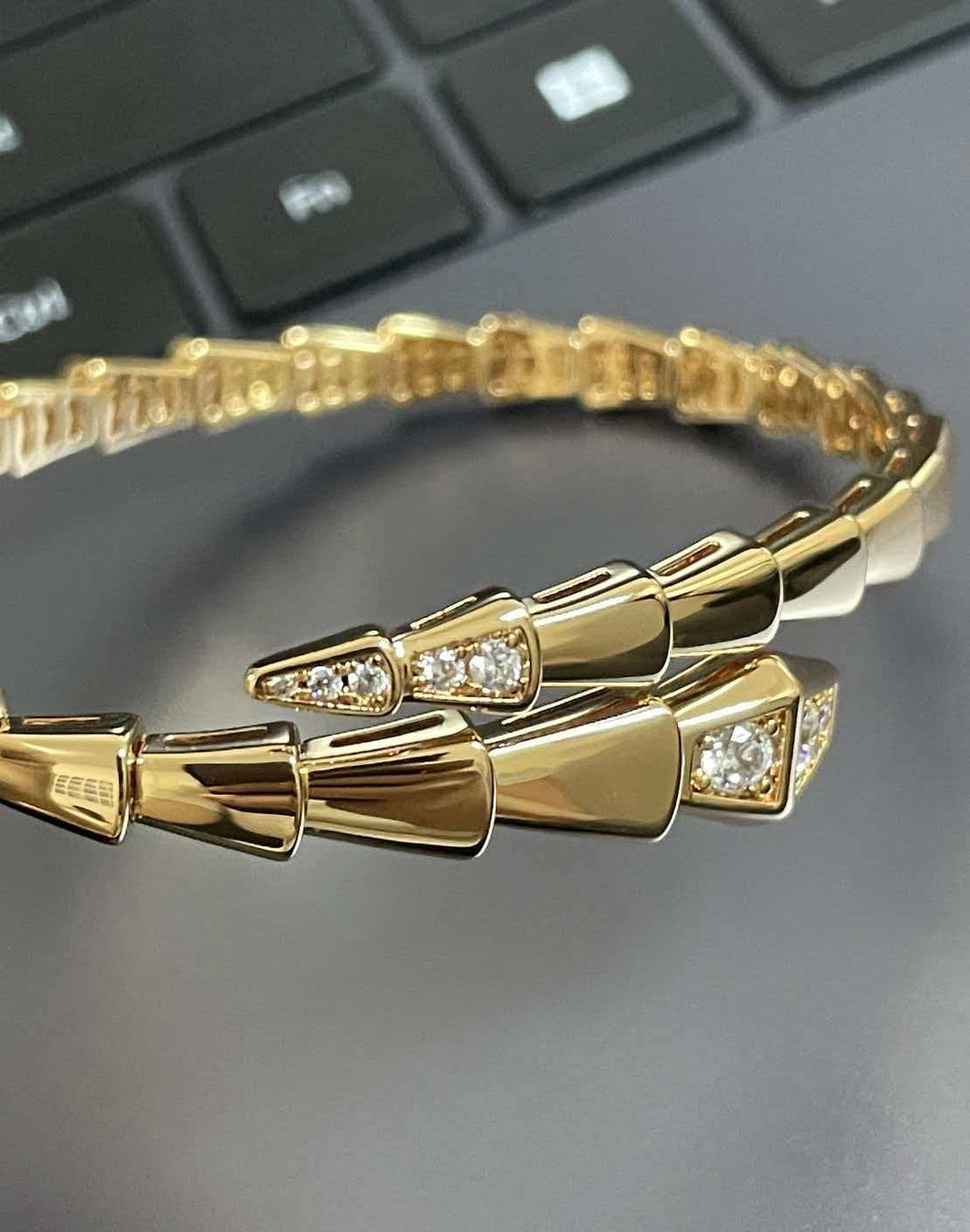 [lume Jewelry]SERPENTI BRACELET DIAMONDS