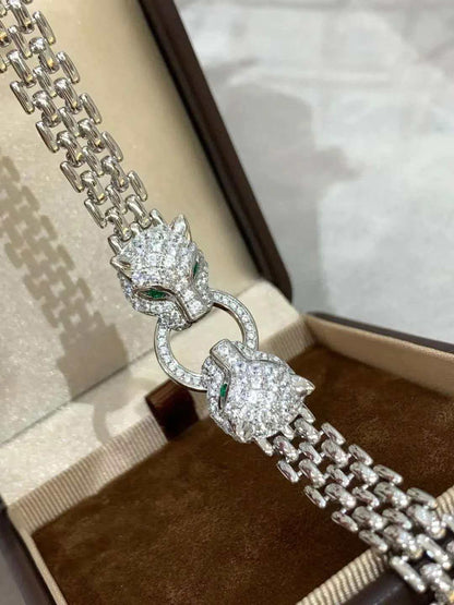 [lume Jewelry]DOUBLE PANTHER BRACELET