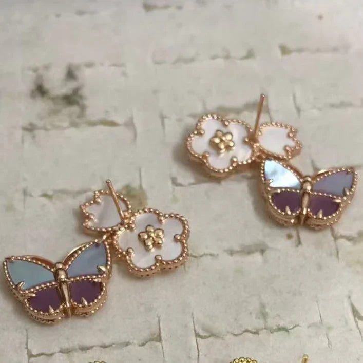 [lume Jewelry]26 NEW CLOVER LUCKY LIGHT PURPLE SET