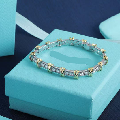 [lume Jewelry]New 16-stone diamond bracelet