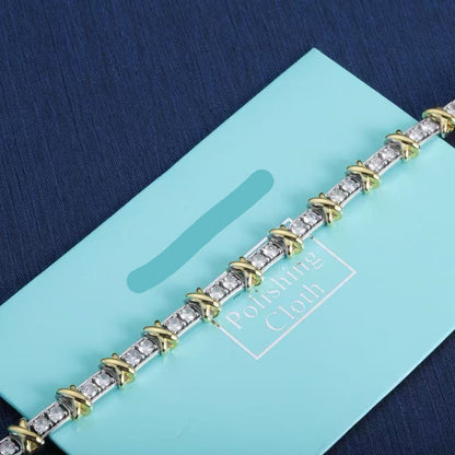 [lume Jewelry]New 16-stone diamond bracelet