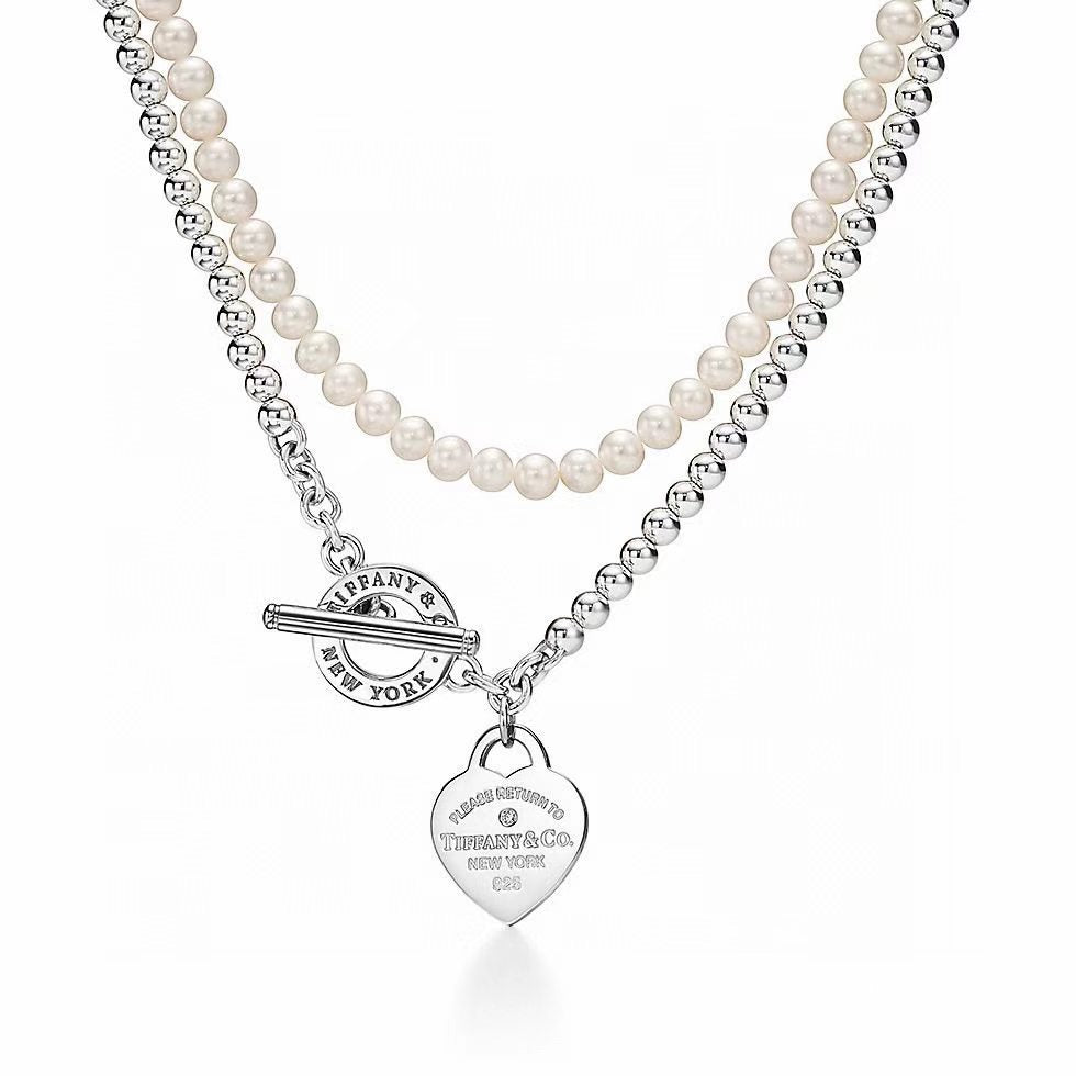 [lume Jewelry] Double-clasp Pearl Necklace、Bracelet