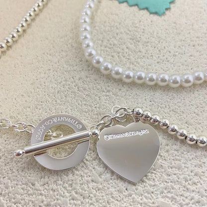 [lume Jewelry] Double-clasp Pearl Necklace、Bracelet