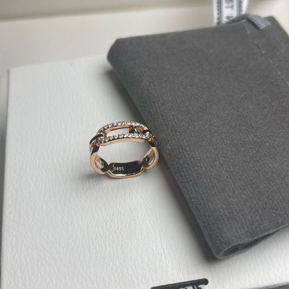 [lume Jewelry]Sliding Single Diamond Ring