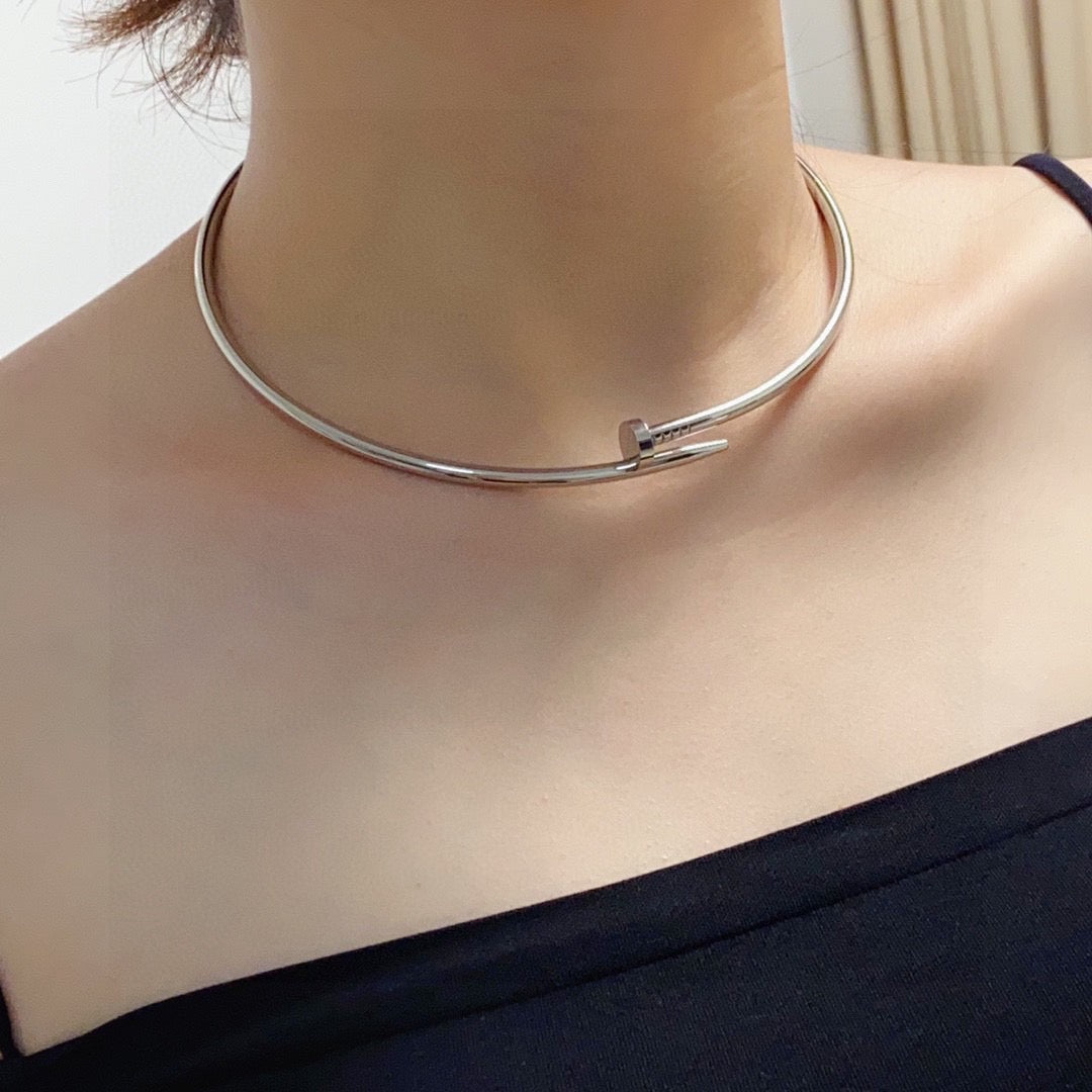 ¡®lume Jewelry¡¯Juste un Clou Plain Collar