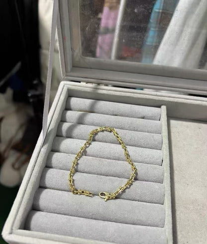 [lume Jewelry] T Micro Link Bracelet