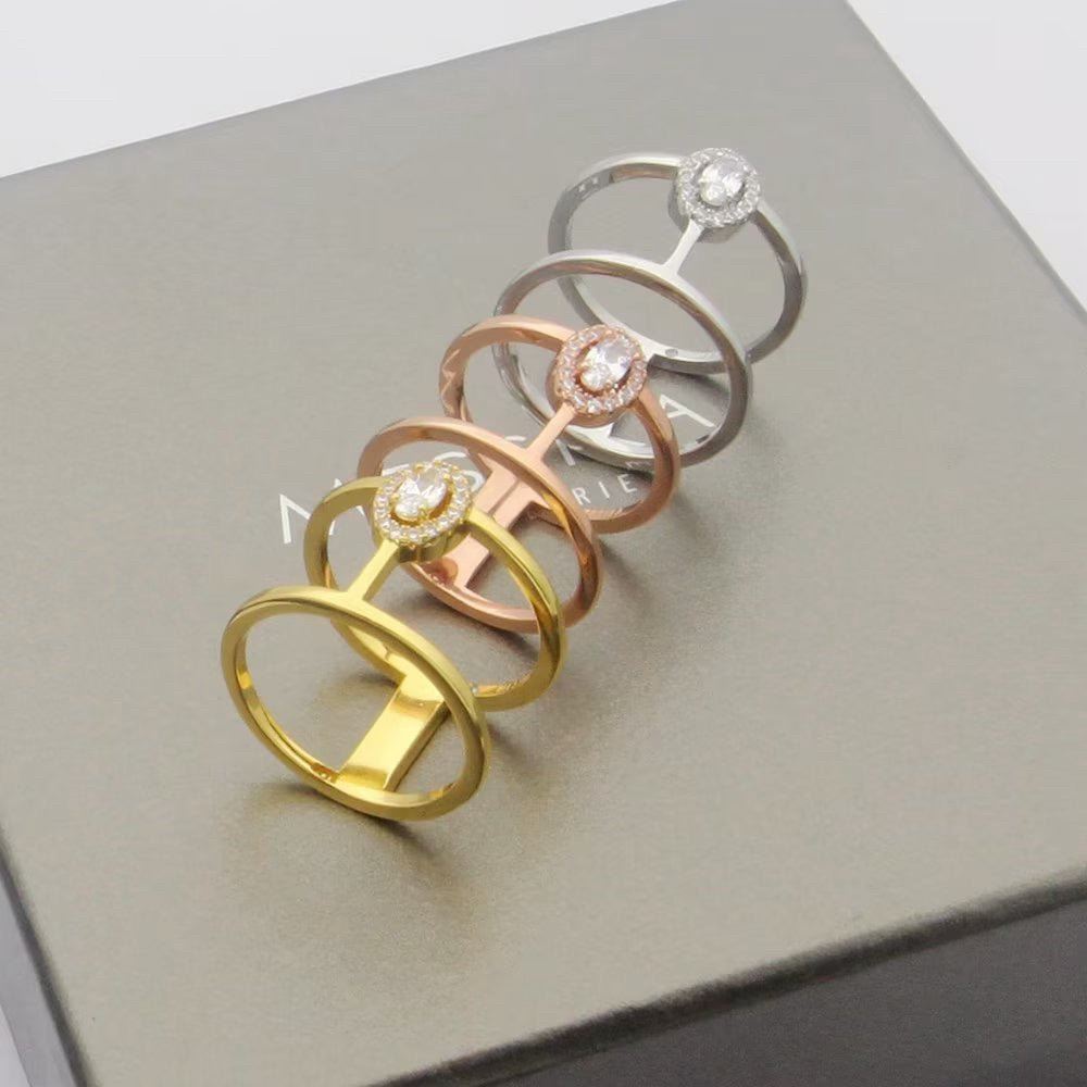 [lume Jewelry]Move Romane Diamond Ring（副本）