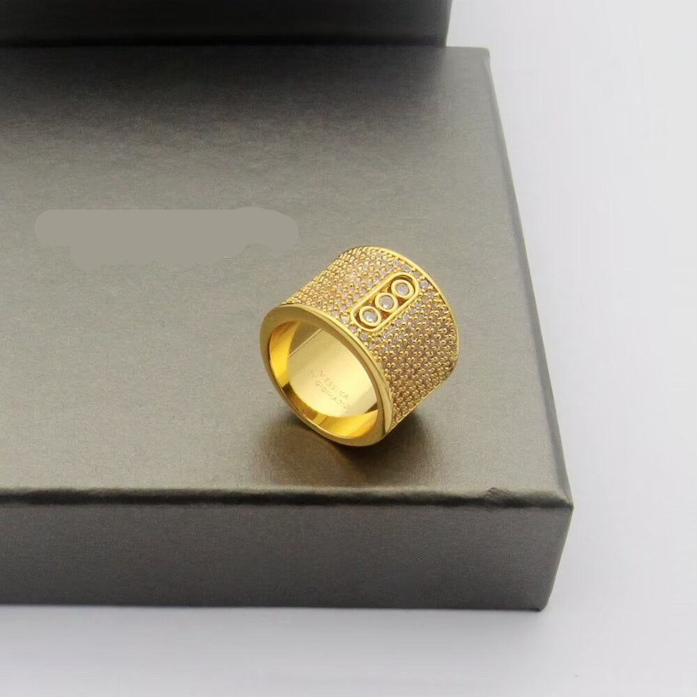 [lume Jewelry] Move Wide Full Pavé Diamond Ring