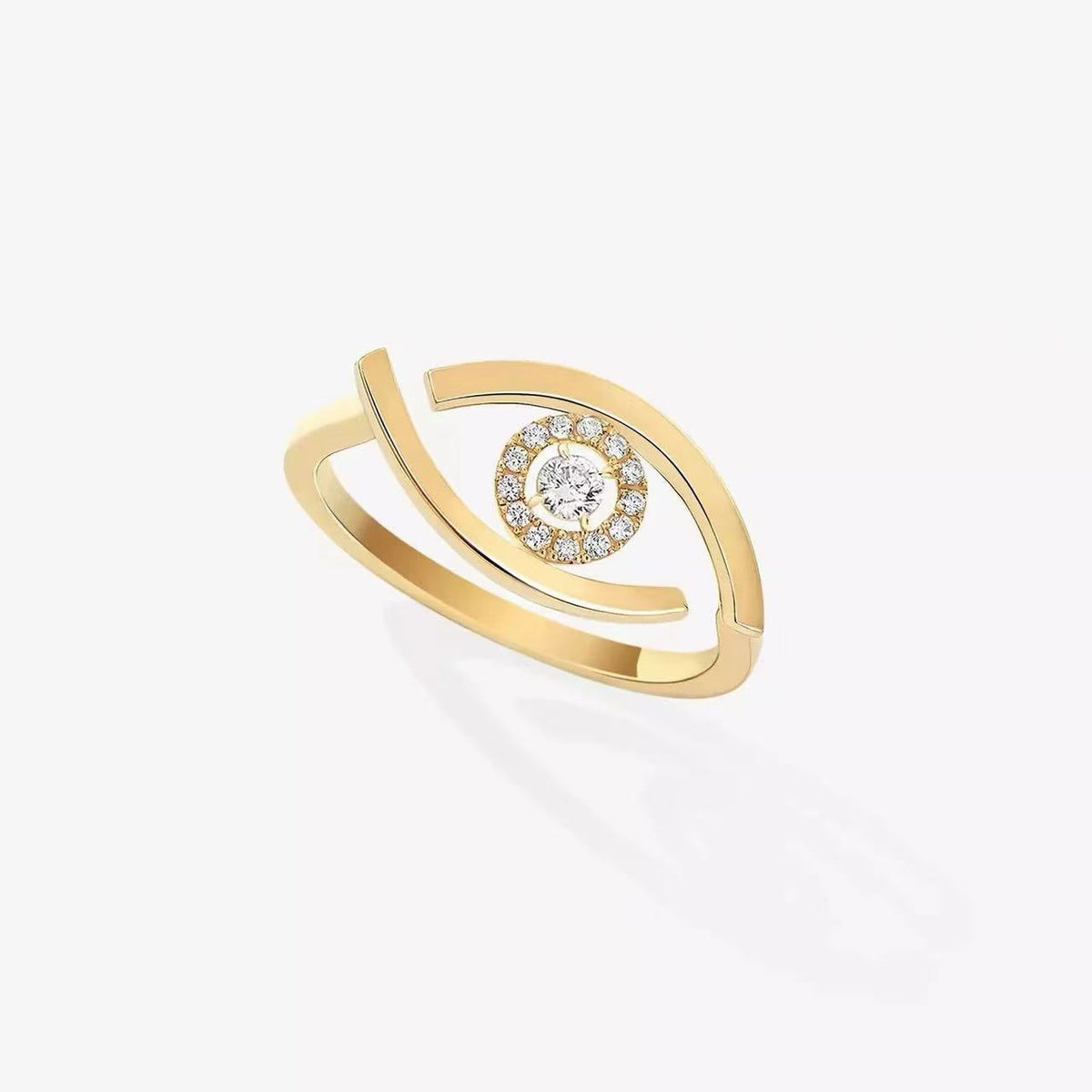 [lume Jewelry] MOVE Lucky Eye RING （No diamond version）