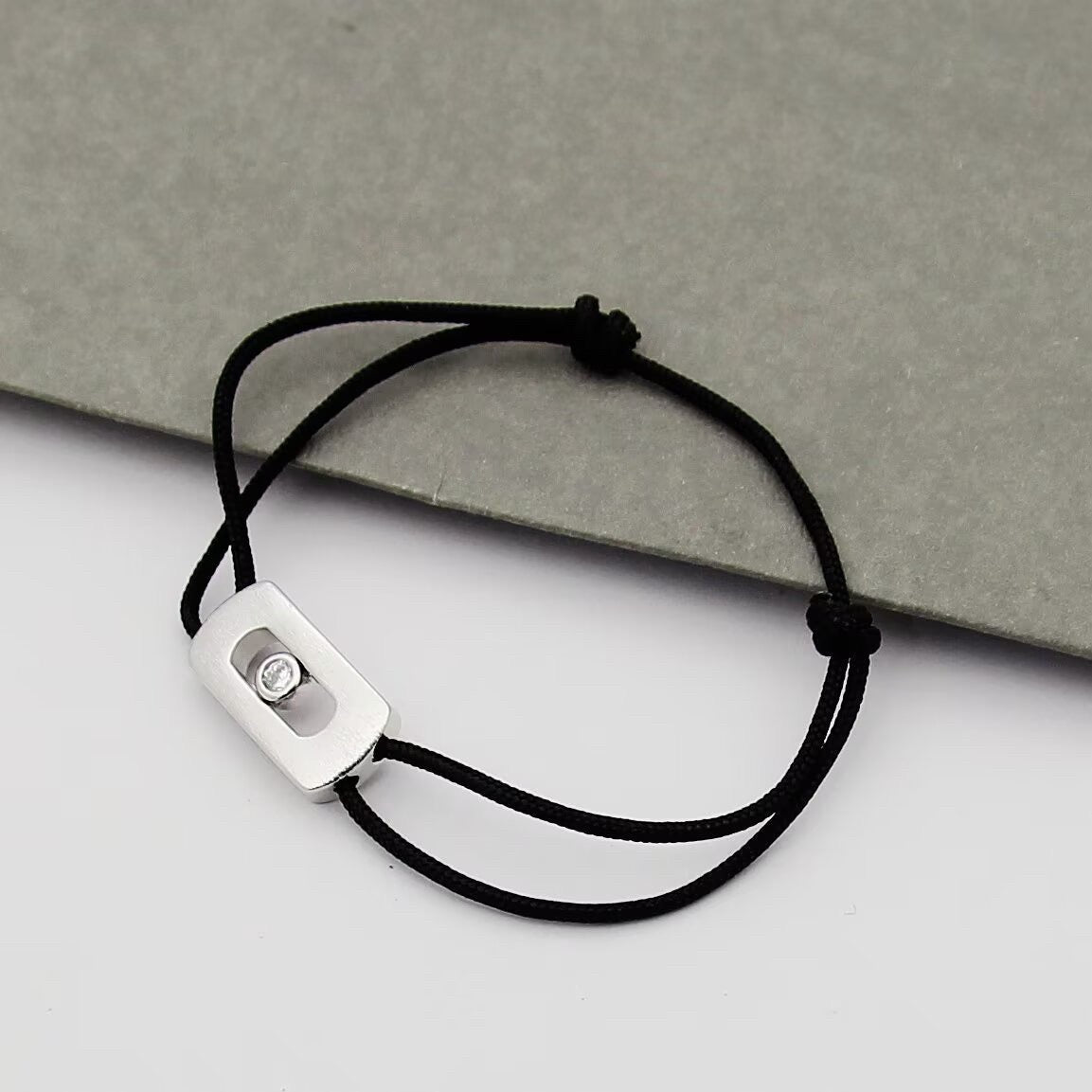 [lume Jewelry]My First Diamond Cord Bracelet