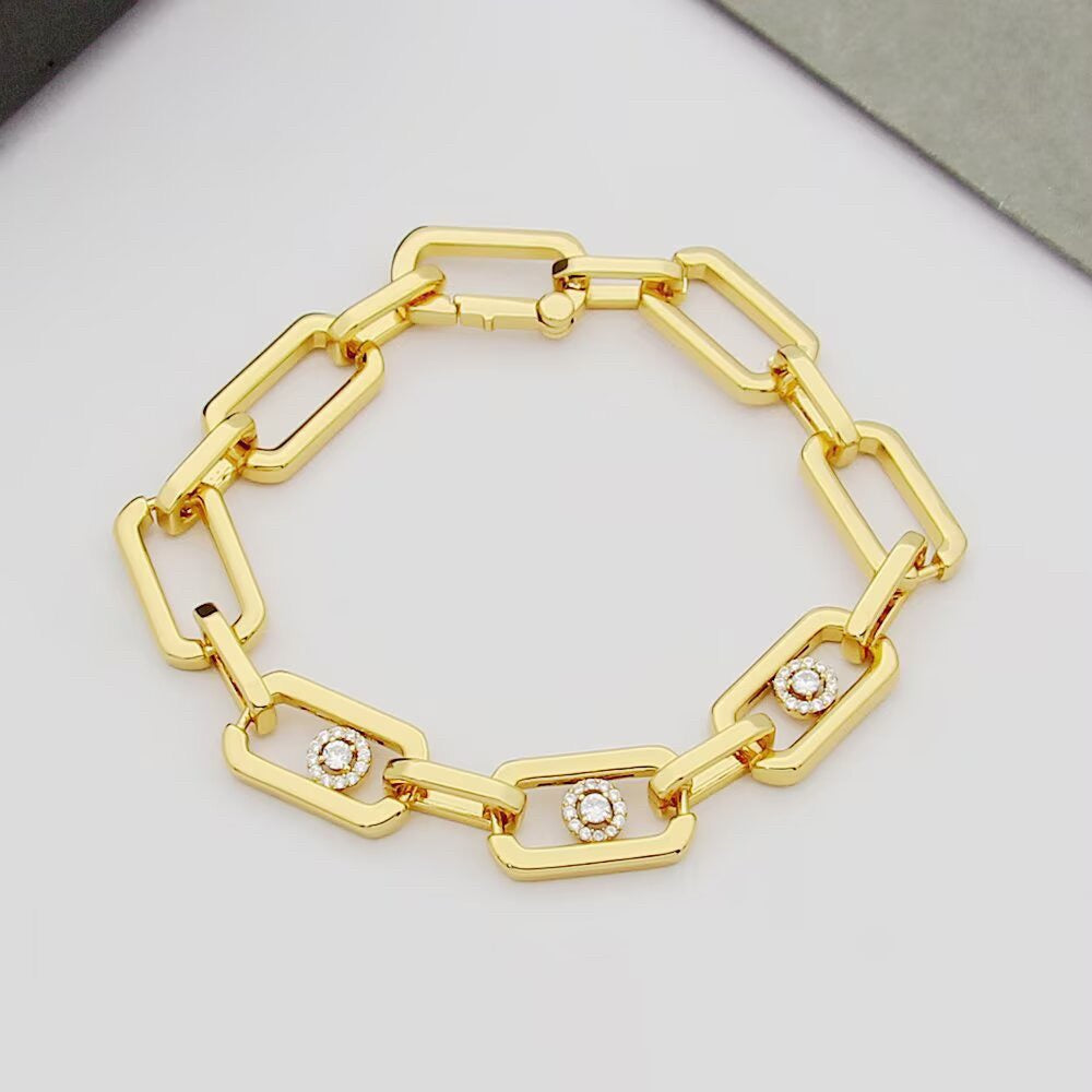 [lume Jewelry]So Move Chain Bracelet