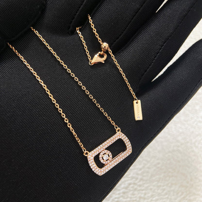 [lume Jewelry] So Move Pavé Sliding Diamond Necklace