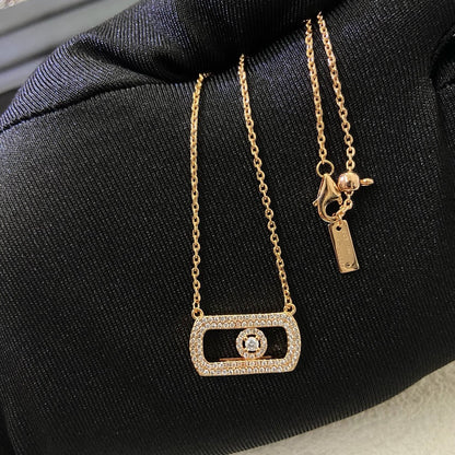 [lume Jewelry] So Move Pavé Sliding Diamond Necklace