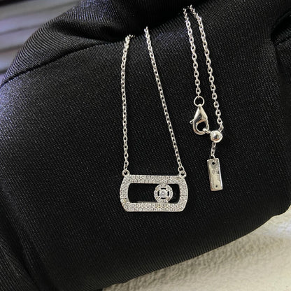 [lume Jewelry] So Move Pavé Sliding Diamond Necklace