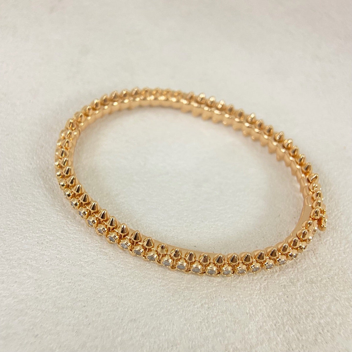 ¡®lume Jewelry¡¯CLASH Studded Diamond Bracelet